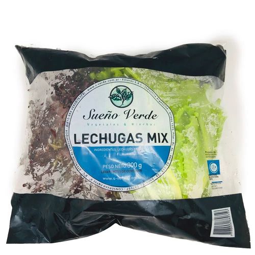 Mix de Lechugas Sueño Verde x 300 g