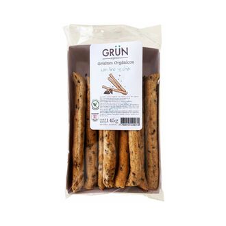 Grisinis Grün Orgánica con Lira y Chía x 145 g