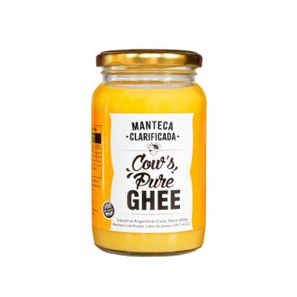 Manteca Clarificada Cows Pure Ghee x 300 g