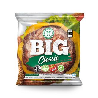 Medallón de Soja Felices Las Vacas Big Classic Sabor Carne x 230 g