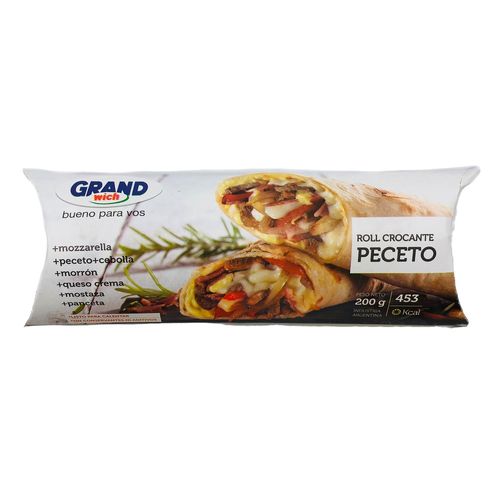 Roll Crocante Grandwich de Peceto x 200 g