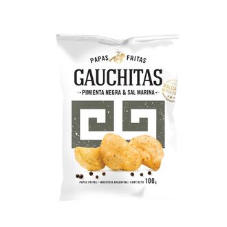 Papas Fritas Gauchitas Pimienta Negra x 100 g