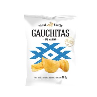 Papas Fritas Gauchitas Sal Marina x 100 g