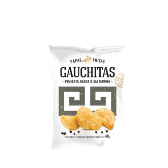 Papas Fritas Gauchitas Pimienta Negra x 40 g