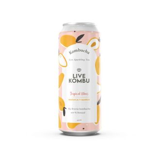 Kombucha Live Kambu Naranja y Mango x 354 ml