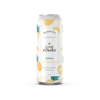 Kombucha Live Kambu Ananá y Pimienta de Jaimaica x 354 ml