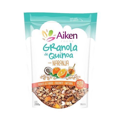 Granola de Quinoa con Naranja Aiken Food x 250 g