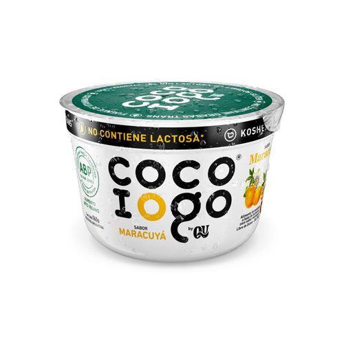 Yogur de Coco Crudda sabor Mango y Maracuyá x 160 g