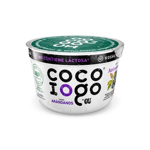 Yogur de Coco Crudda sabor Arándanos x 160 g