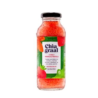 Jugo Chiagraal de Naranja, Chía y Frutilla x 250 ml