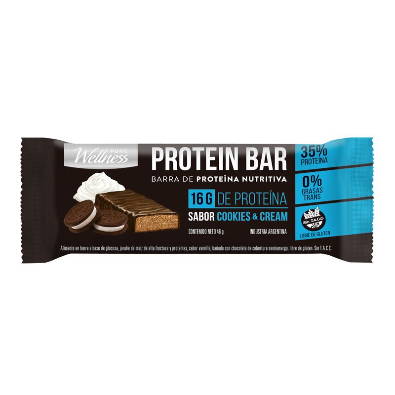 barra-proteica-pure-wellness-cookies-cream-x-46-gr