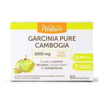 Suplemento Dietario Pure Wellness Garcinia Pure Cambogia x 500 g x 60 un