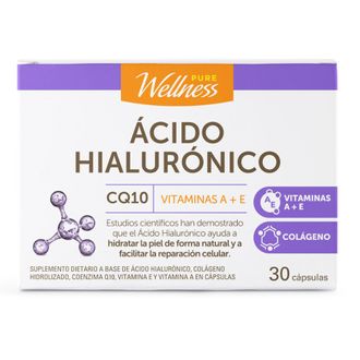 Suplemento Dietario Pure Wellness Ácido Hialurónico x 30 un