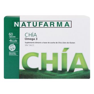 Suplemento Dietario Natufarma Chía x 60 caps