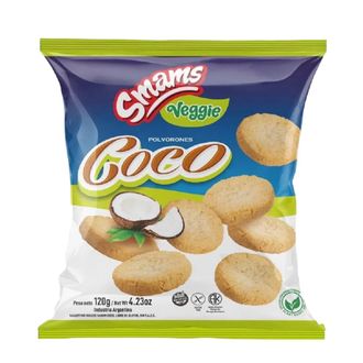 Polvorones Smams Coco Veggies x 120 g