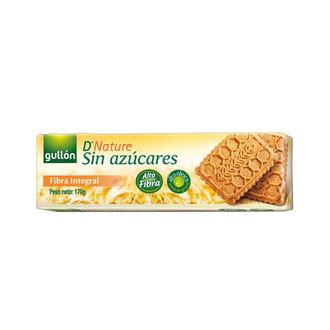 Galletitas Gullón Fibra Diet Nature sin Azúcar x 170 g