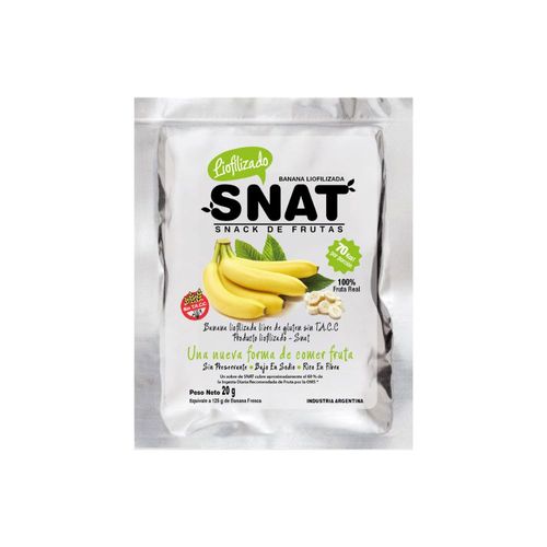 Frutas Liofilizados Snat Banana x 20 g