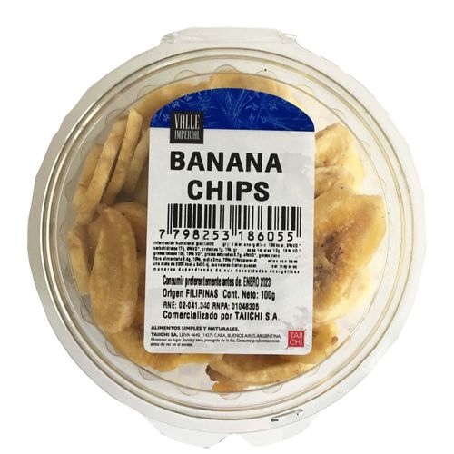 Bananas Chips Valle Imperial x 100 g