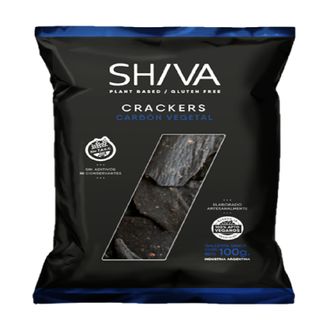 Crackers Shiva Carbón Vegetal x 100 g