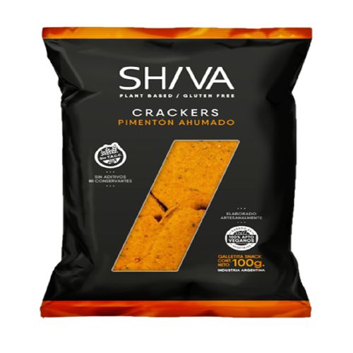 Crackers Shiva Pimentón Ahumado x 100 g