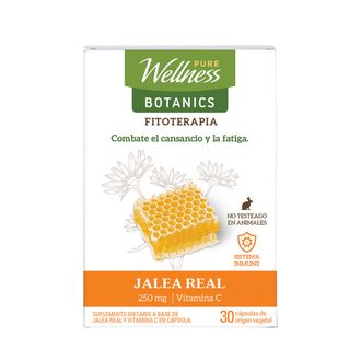Suplemento Dietario Pure Wellness Botanics Jalea Real x 30 Cápsulas