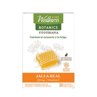 Suplemento Dietario Pure Wellness Botanics Jalea Real x 30 Cápsulas