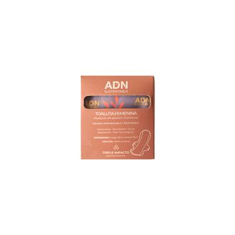 Toallas Femeninas Menstrual Reutilizables ADN Sustentable Regular x 2 un