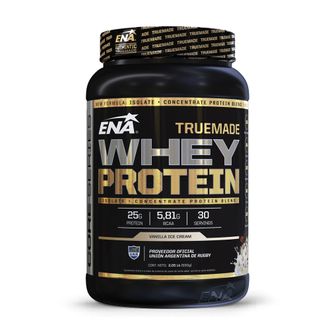 Suplemento Deportivo Ena Whey Protein True Made Vainilla x 930 g