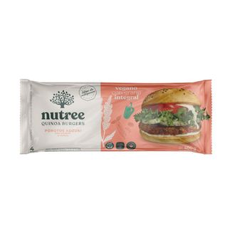 Hamburguesas Nutree de Quinoa Porotos Adzuqui x 400 g