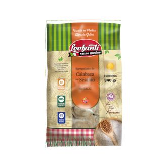 Sorrentinos Senza Glutine Calabaza y Sésamo Vegano Sin Tacc