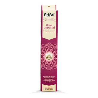 Incienso Sri Sri Ayurveda Rosa Imperial Sticks 20 g