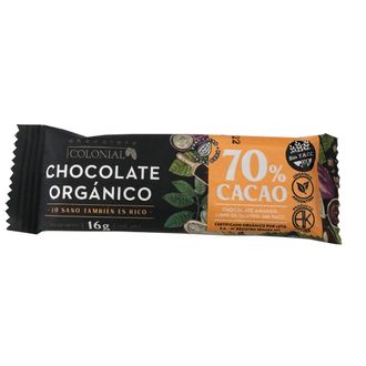 Chocolate Orgánico Konfitt 70% Cacao x 16 g