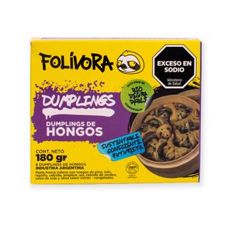 Dumplings Folívora de Hongos x 6 un x 30 g c/u