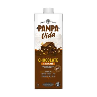 Leche de Maní Pampa Vida sabor Chocolate x 1 l