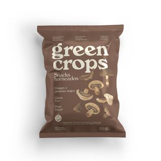 Snacks Green Crops Hongos y Pimienta x 45 g