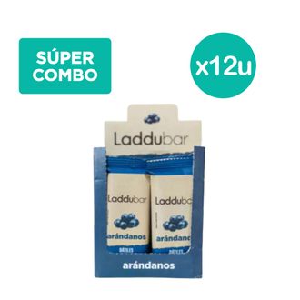 Barrita de Cereal Laddubar con Arándano x 30 g x 12 un