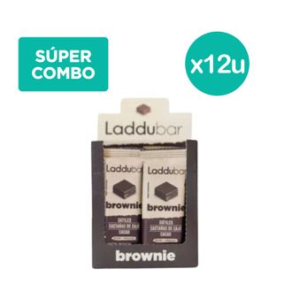 Barrita de Cereal Laddubar Brownie x 30 g x 12 un