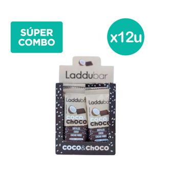 Barrita de Cereal Laddubar Coco Choco x 30 g x 12 un