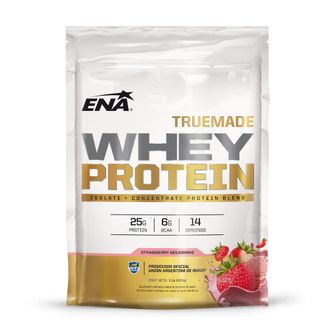 Suplemento Deportivo Whey Protein Truemade Frutilla x 453 g