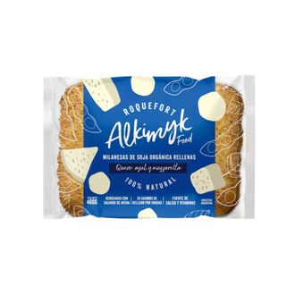 Milanesa de Soja Orgánica Alkimyk Queso Azul x 460 g