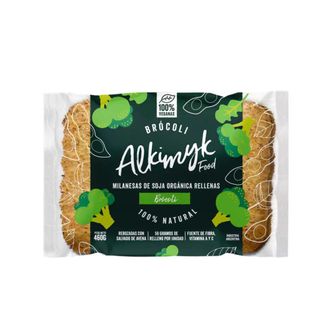 Milanesa de Soja Orgánica Alkimyk Brócoli x 460 g