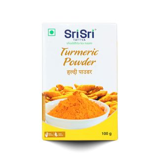 Condimento Sri Sri Ayurveda Curcuma en Polvo x 100 g