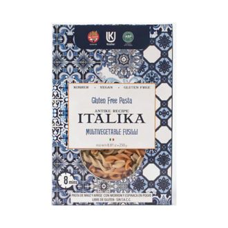 Pasta Italika Gluten Free Fusilli Multivegetales x 250 g