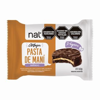 Alfajor Vegano Nat Sabor Chocolate x 50 g