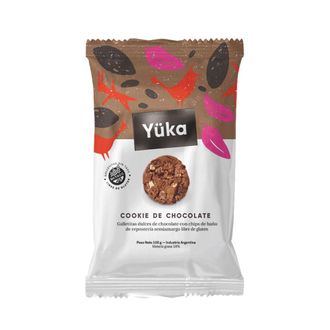 Galletas Dulces Yuka de Chocolate con Chispas de Chocolate Sin Tacc Libre de Gluten x 150 g