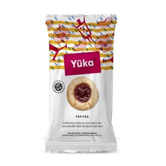 Galletas Dulces Yuka Pepitas Sin Tacc Libre de Glutenx 150 g