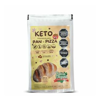 Premezcla Keto Reina Vegana para Pan y Pizza Libre de Gluten x 200 g