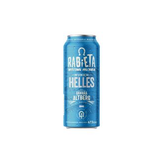 Cerveza Artesanal Rabieta Helles Munich x 473 ml