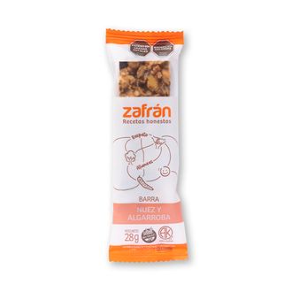 Barrita de Cereal Zafran Algarroba y Nuez x 28 g