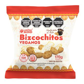 Bizcochitos Veganos Animal Kind x 170 g